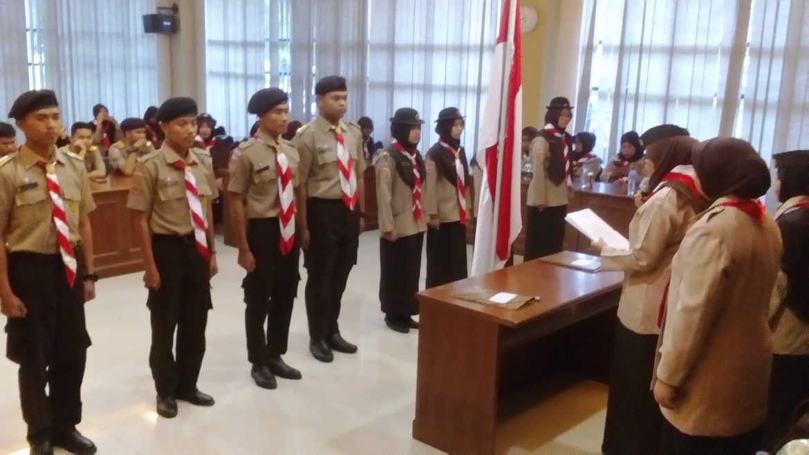Baru Dilantik, UKM Pramuka Siap Ramaikan PWN