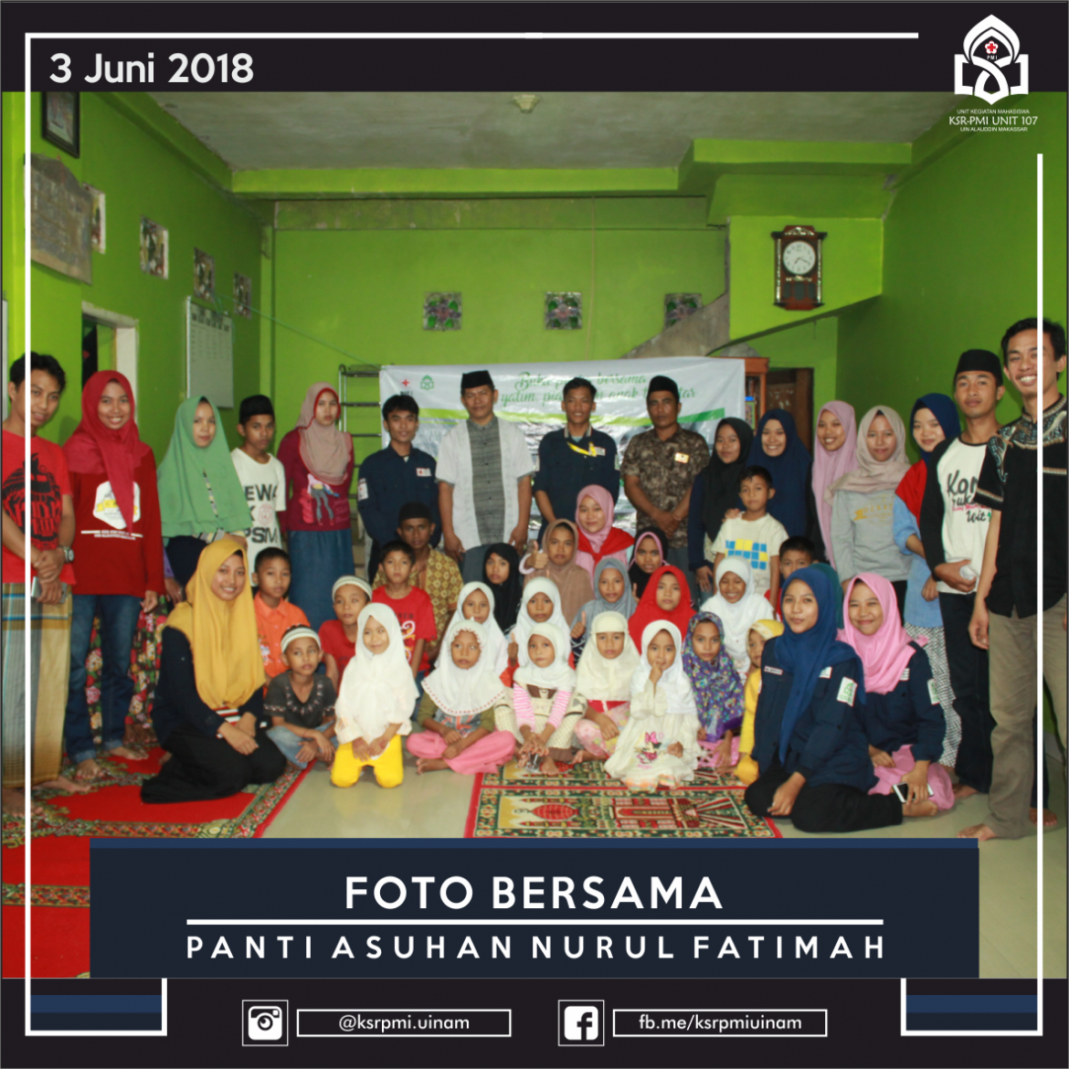 UKM KSR-PMI UIN Alauddin Makassar Gelar Buka Puasa Bersama