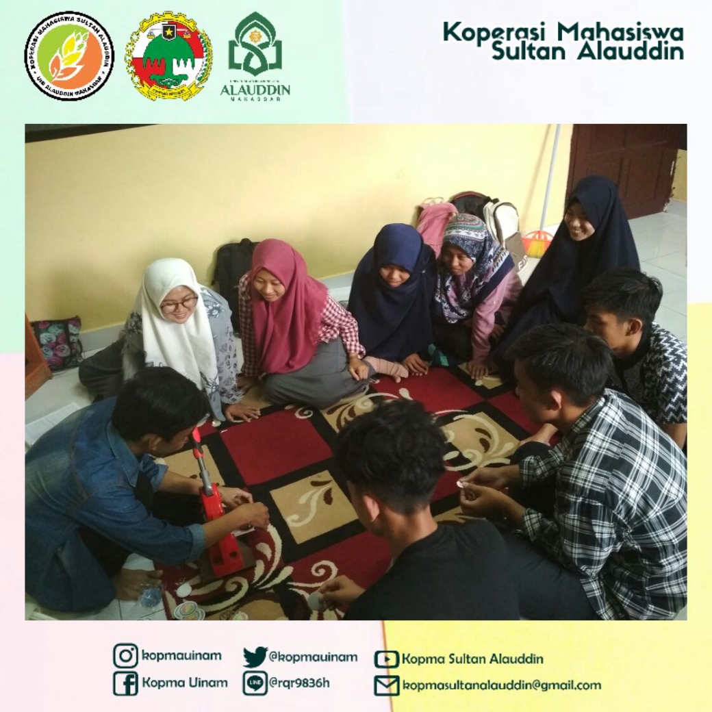 Kopma Rutin Gelar Pelatihan Kewirausahaan Bagi Anggota