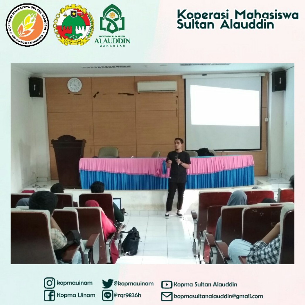 Kopma Rutin Gelar Pelatihan Kewirausahaan Bagi Anggota