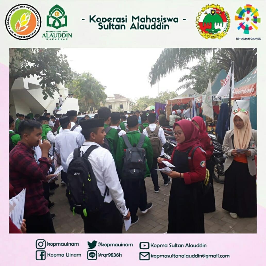 Kopma Turut Ramaikan Expo UKM dalam PBAK 2018