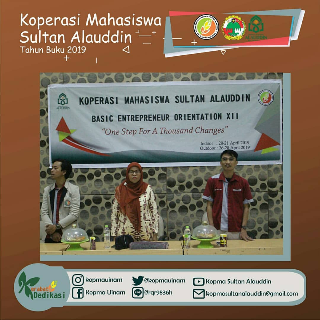 Kopma Adakan Basic Entrepreneur Orientation (BEO) XII