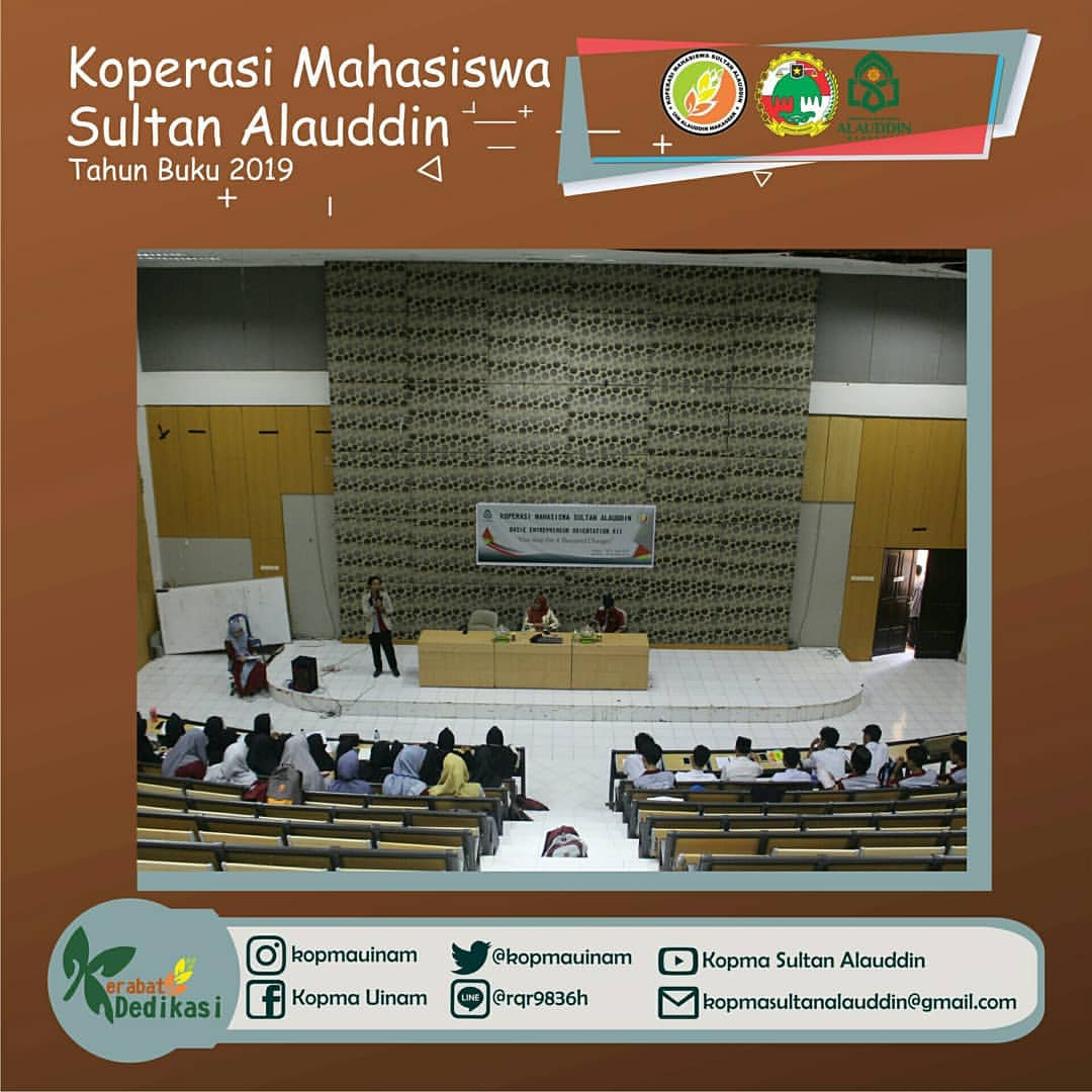 Kopma Adakan Basic Entrepreneur Orientation (BEO) XII