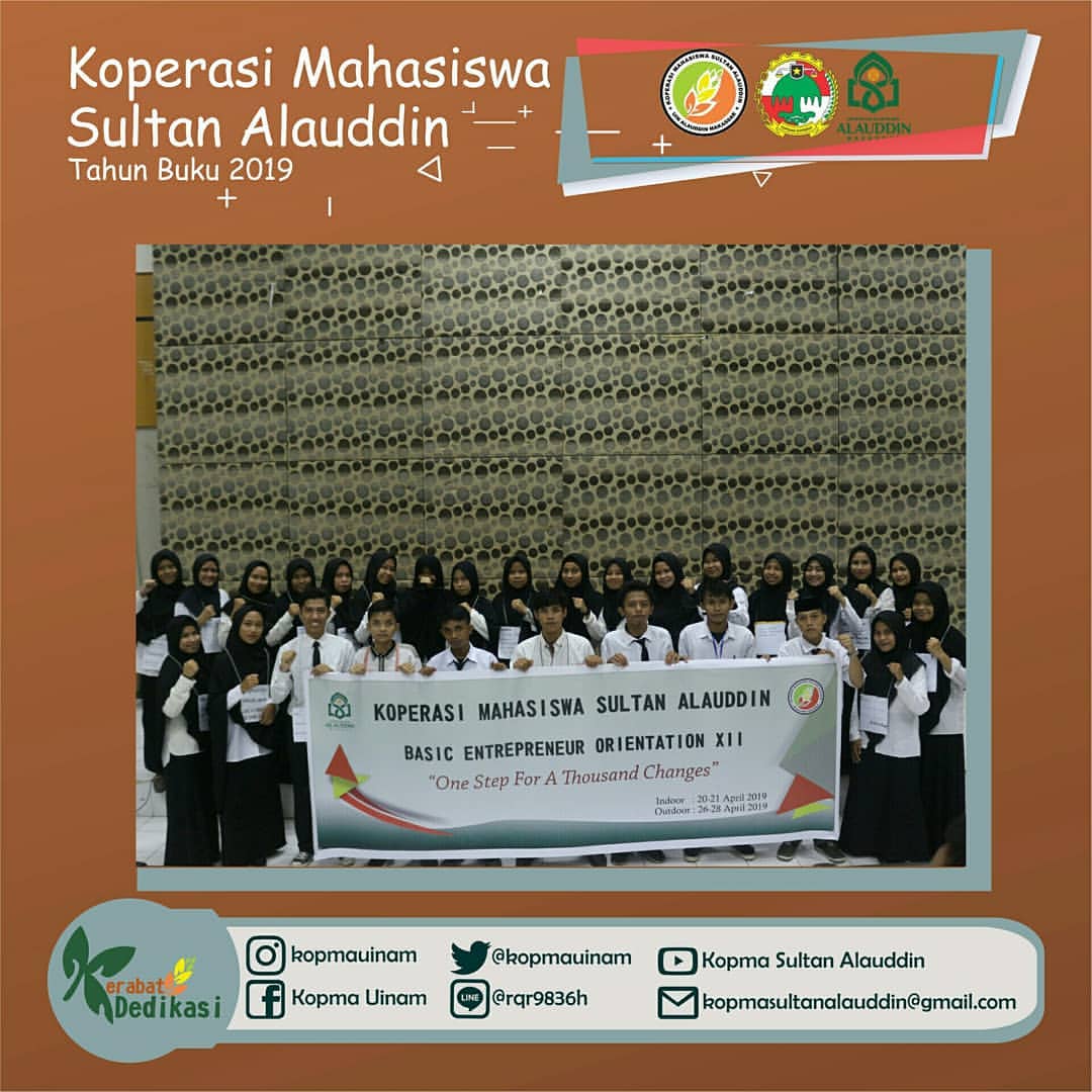 Kopma Adakan Basic Entrepreneur Orientation (BEO) XII