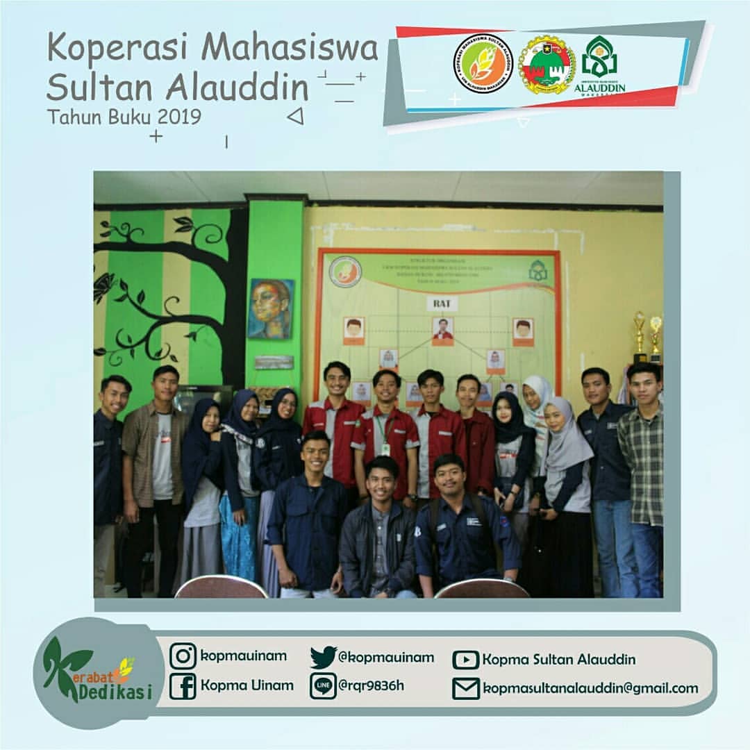 Kunjungan GenBI Sul-Sel di Kopma Sultan Alauddin