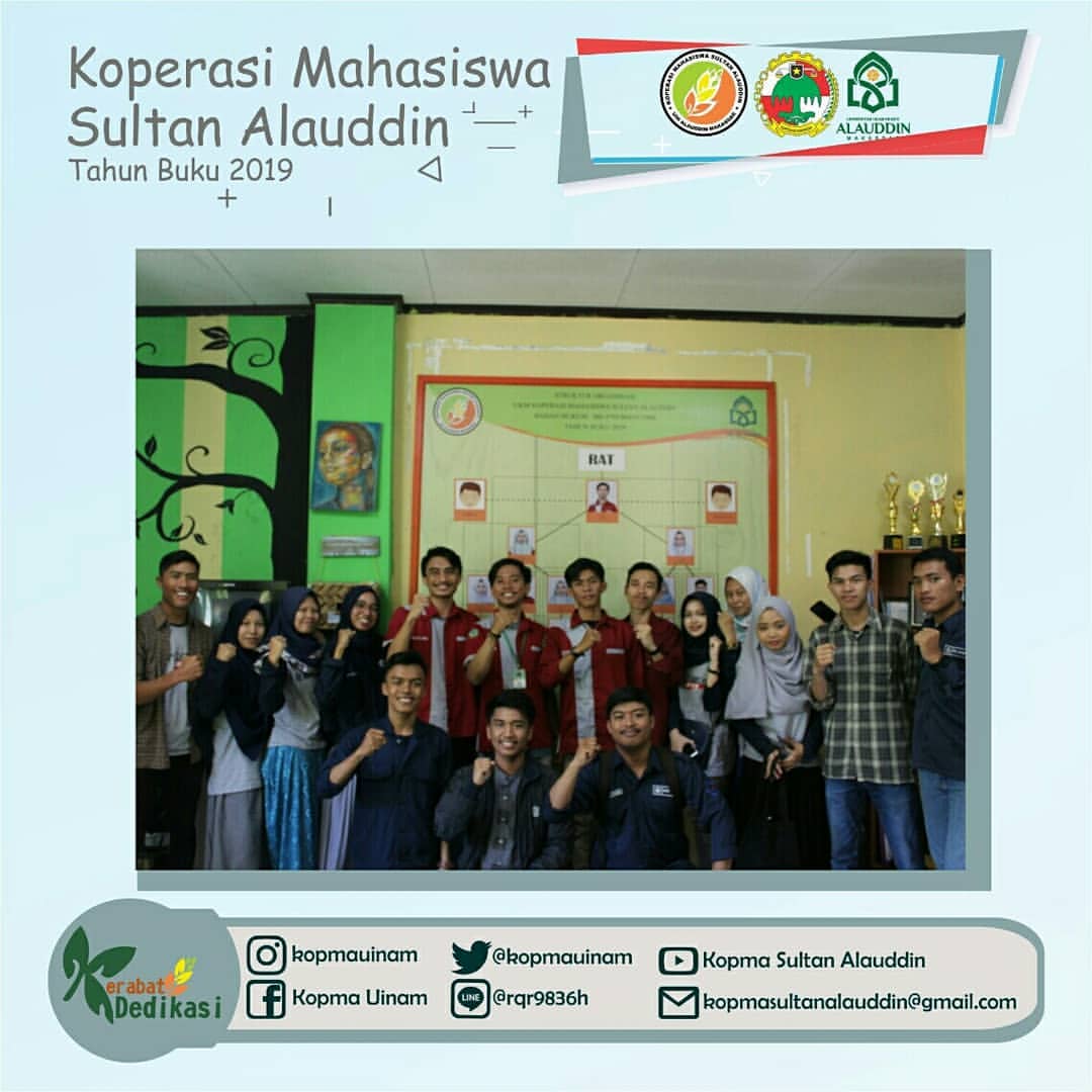 Kunjungan GenBI Sul-Sel di Kopma Sultan Alauddin