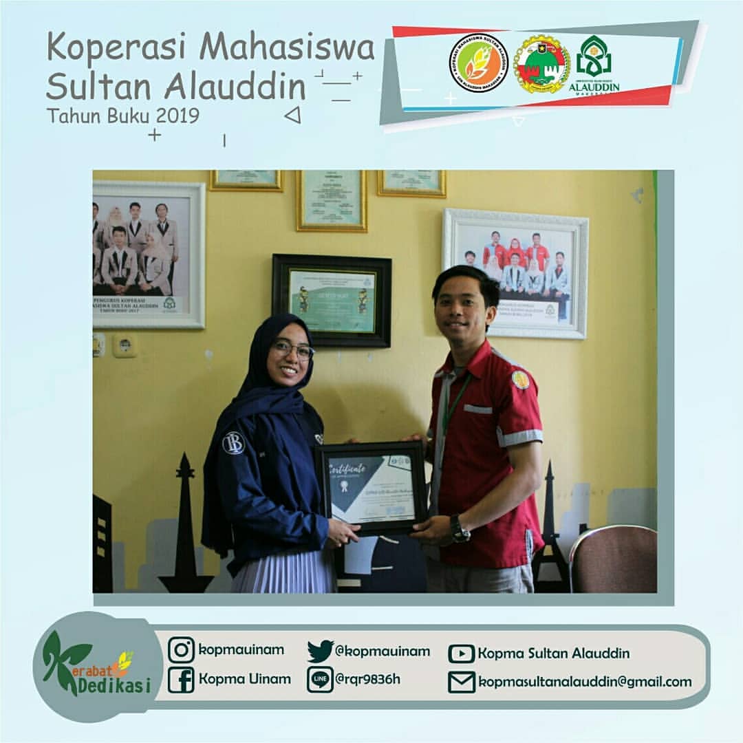 Kunjungan GenBI Sul-Sel di Kopma Sultan Alauddin