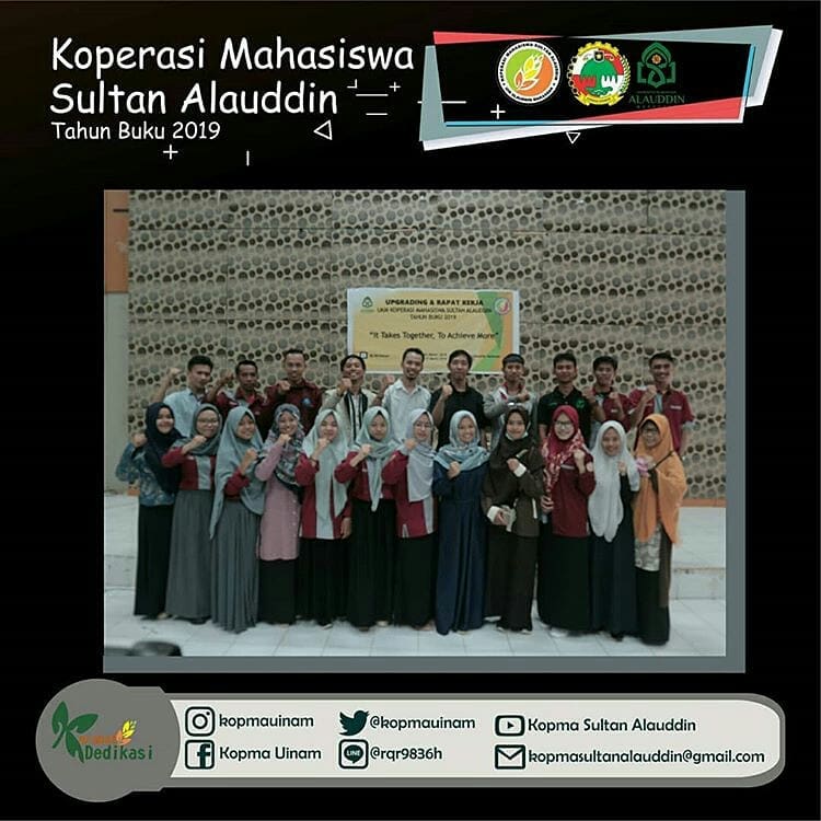 Upgrading dan Rapat Kerja UKM Kopma Sultan Alauddin TB 2019