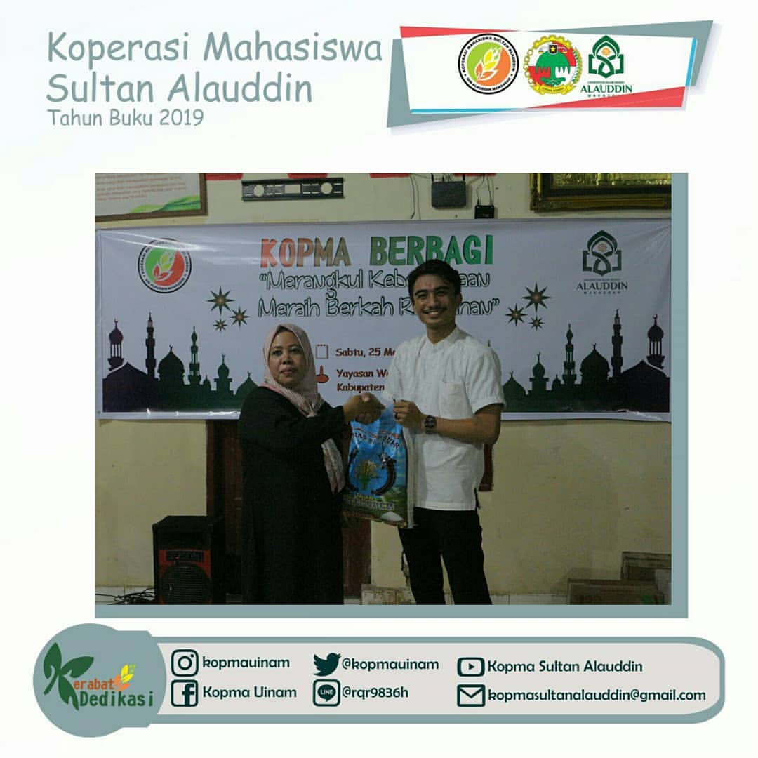 UKM Kopma Sultan Alauddin adakan Kopma Berbagi di Yayasan Wahyu Mandiri, Gowa