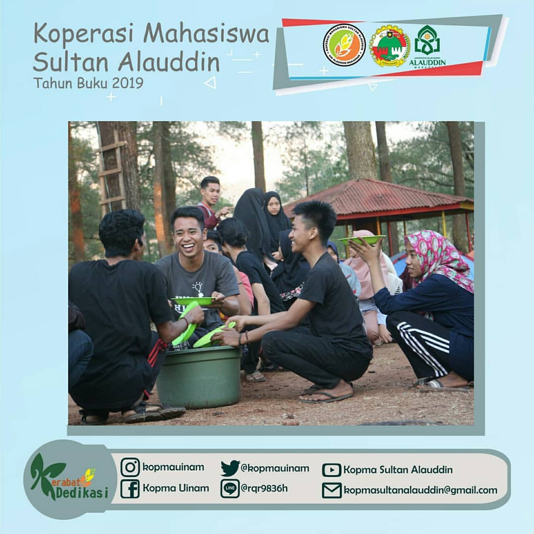Kopma Sultan Alauddin Ikuti Coop Fun Camp 2019 di Malino