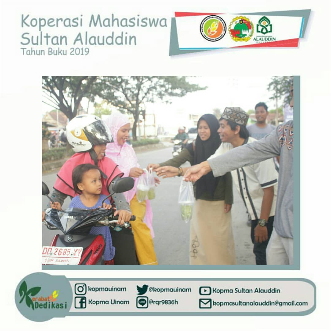 Kopma Sultan Alauddin Berbagi Takjil