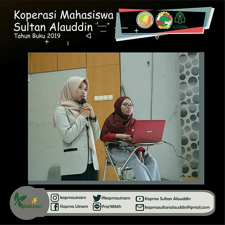 Upgrading dan Rapat Kerja UKM Kopma Sultan Alauddin TB 2019