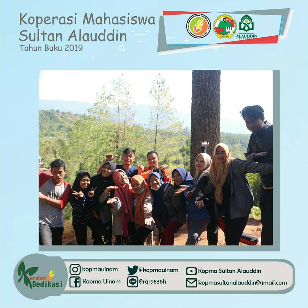 Kopma Sultan Alauddin Ikuti Coop Fun Camp 2019 di Malino