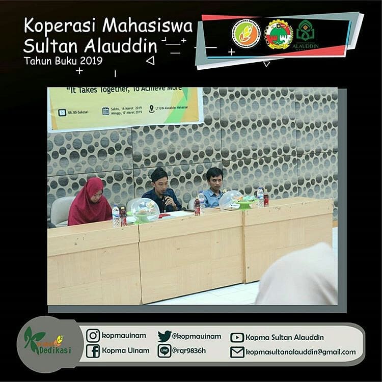 Upgrading dan Rapat Kerja UKM Kopma Sultan Alauddin TB 2019