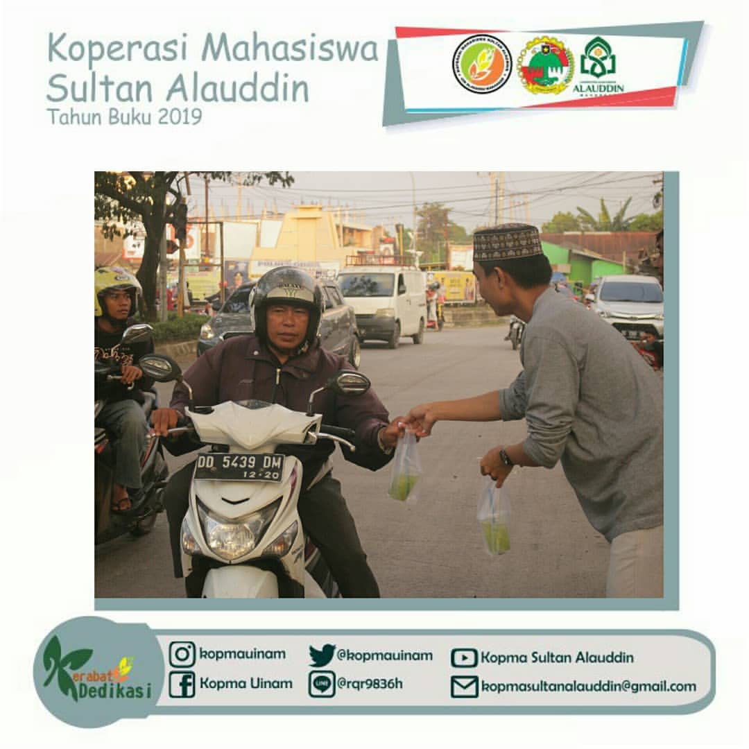 Kopma Sultan Alauddin Berbagi Takjil