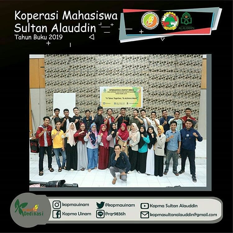 Upgrading dan Rapat Kerja UKM Kopma Sultan Alauddin TB 2019