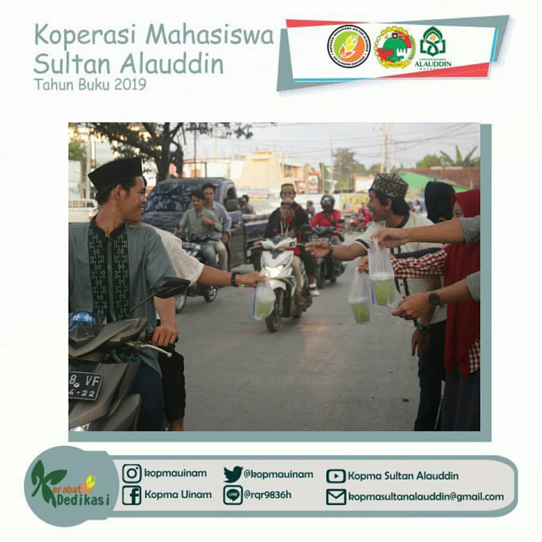 Kopma Sultan Alauddin Berbagi Takjil