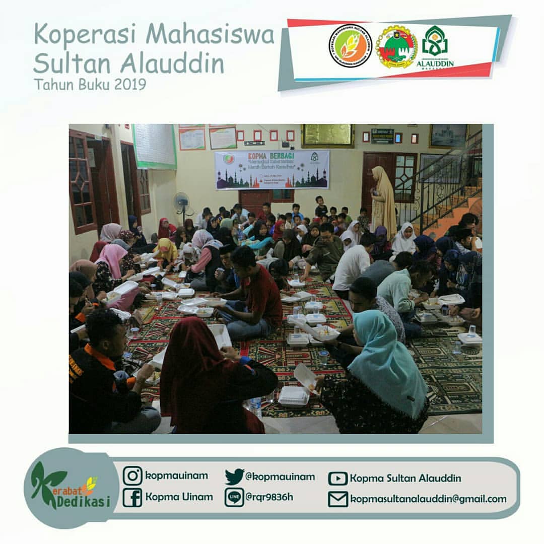 UKM Kopma Sultan Alauddin adakan Kopma Berbagi di Yayasan Wahyu Mandiri, Gowa