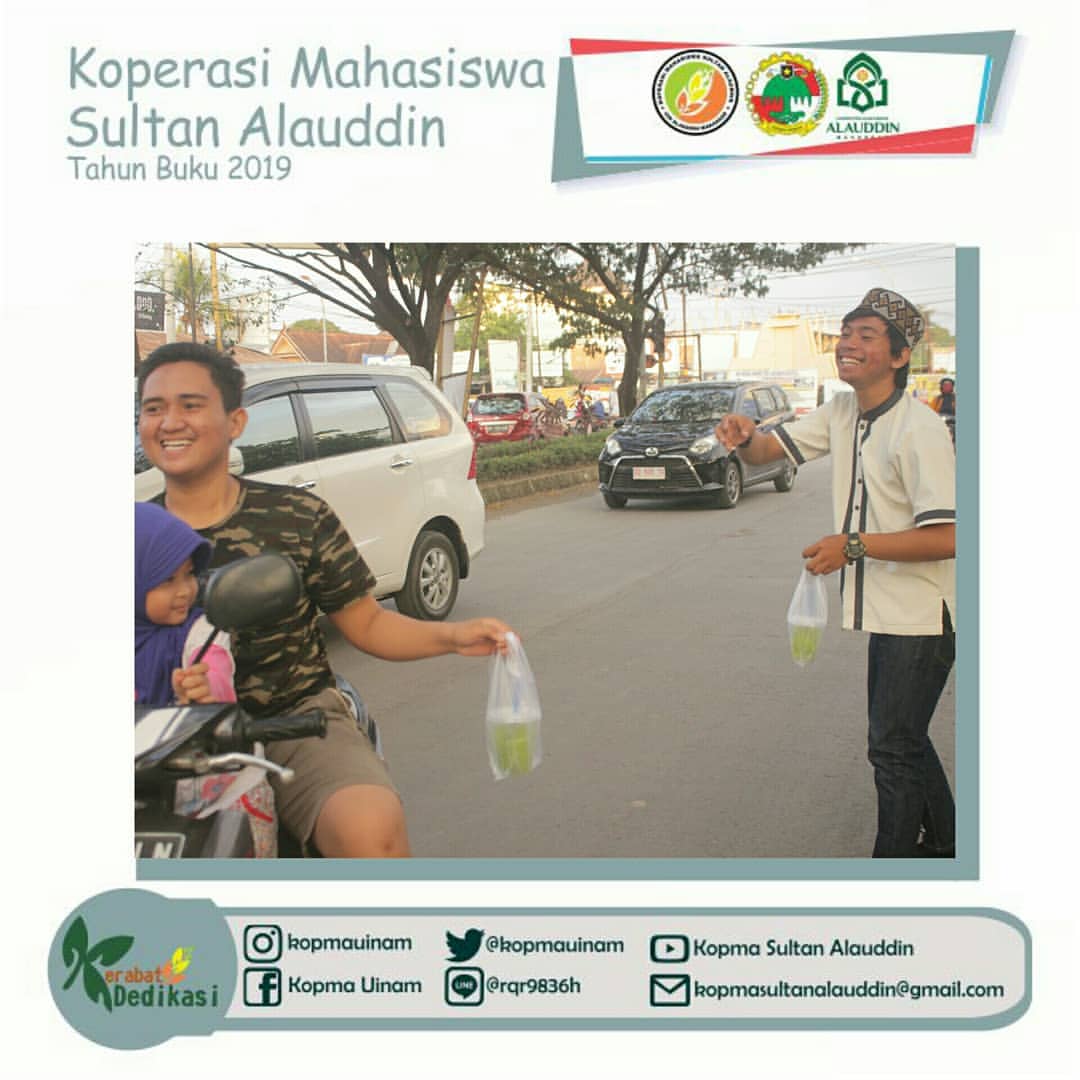 Kopma Sultan Alauddin Berbagi Takjil