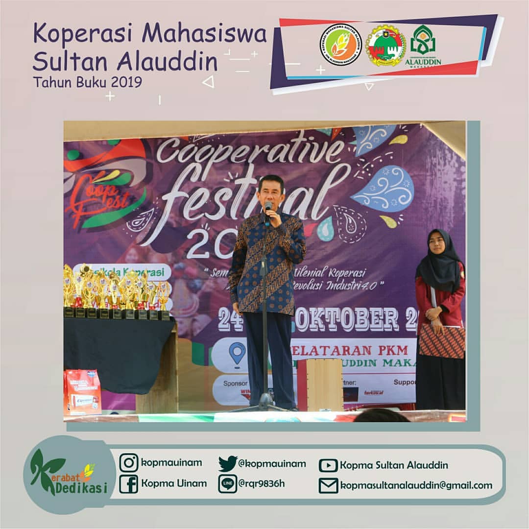 UKM Kopma UIN Alauddin adakan Coop Fest (Festival Koperasi)