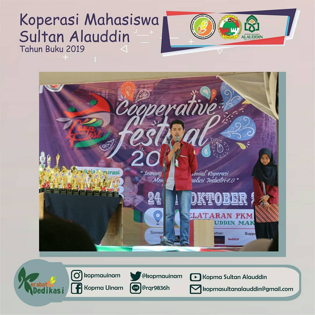 UKM Kopma UIN Alauddin adakan Coop Fest (Festival Koperasi)