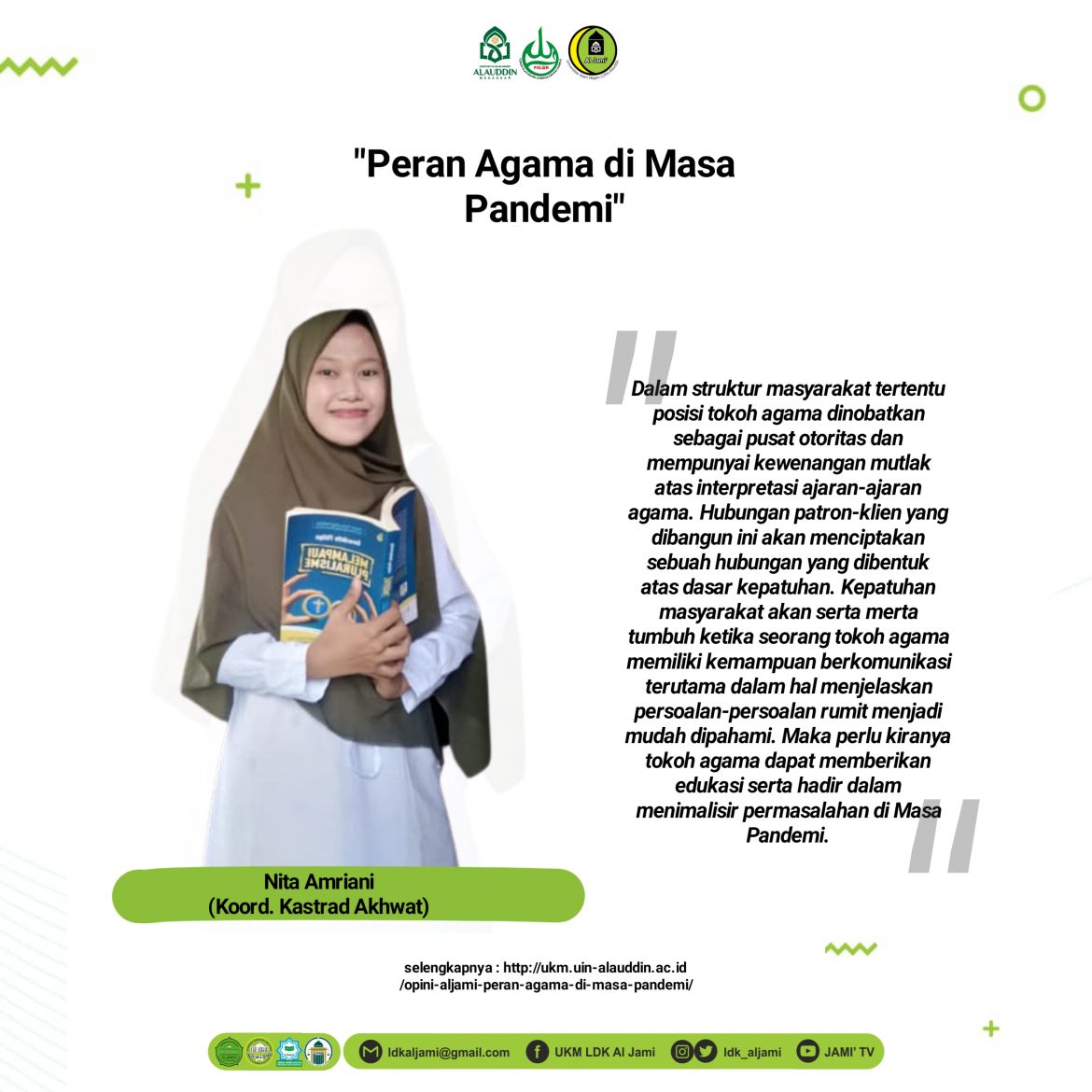 Peran Agama di Masa Pandemi