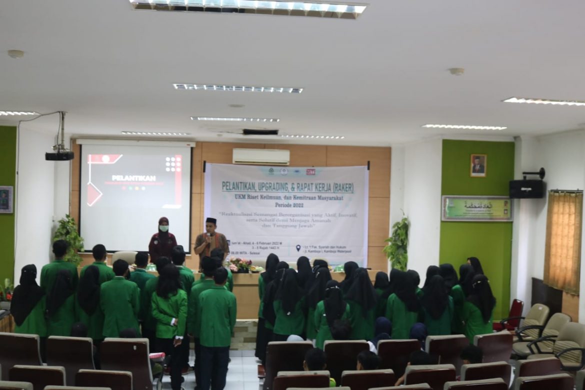 Pelantikan Pengurus UKM RITMA Periode 2022